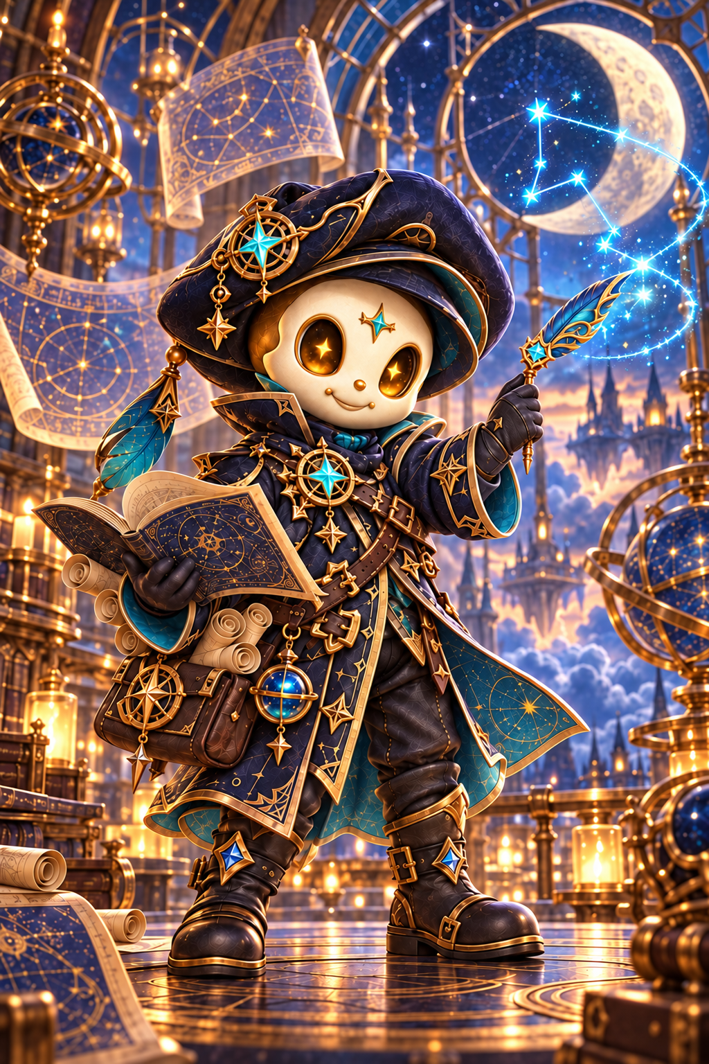 Nova Nib, Celestial cartographer of the Starwardens